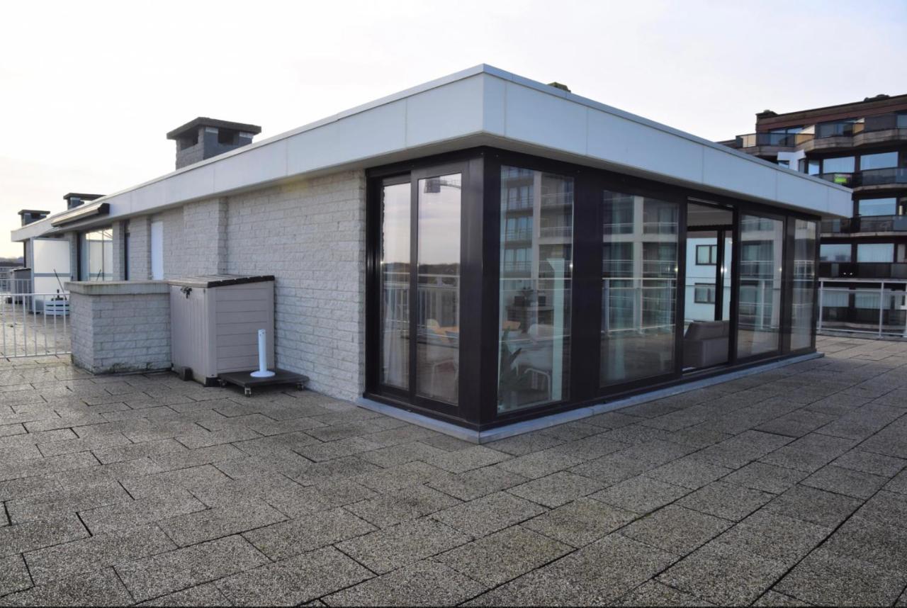 Sea View Penthouse Apartment De Panne Exterior foto
